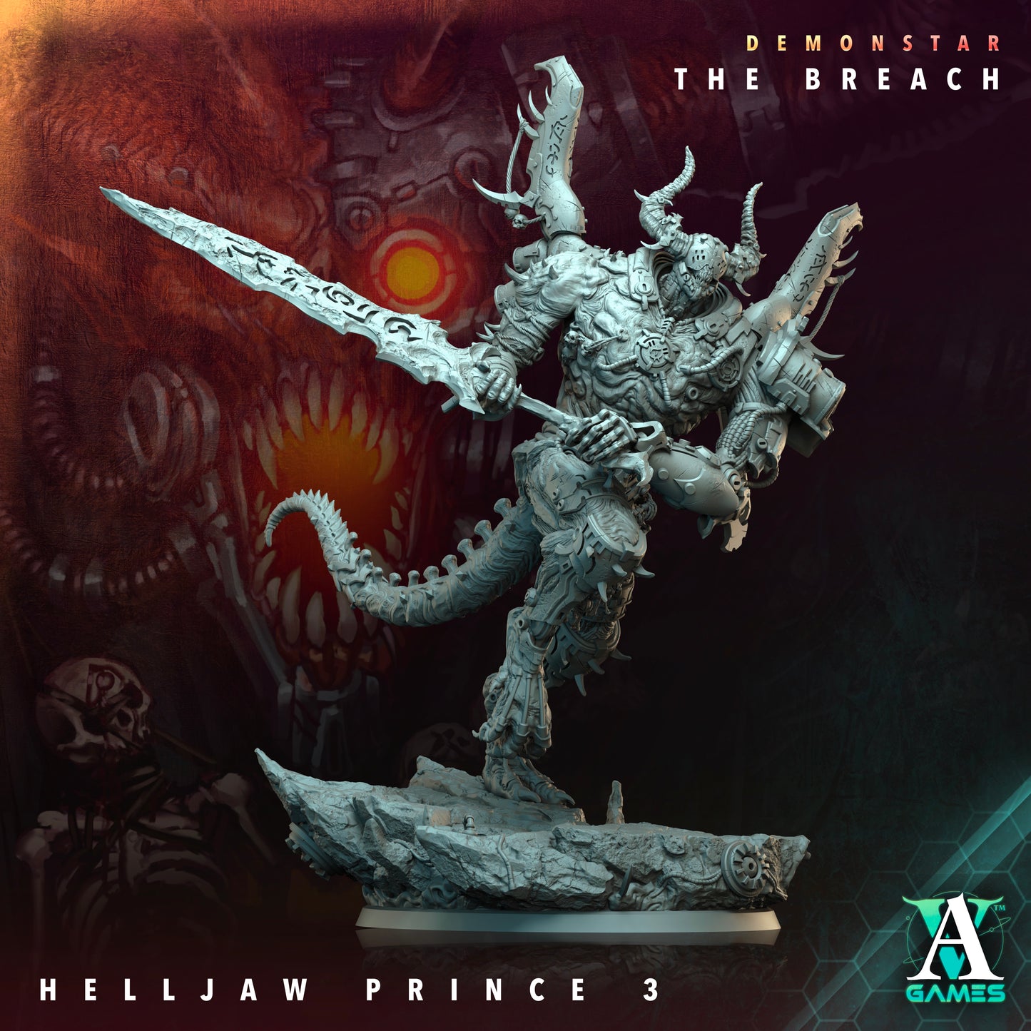 HELLJAW PRINCE – DEMONSTAR: THE BREACH