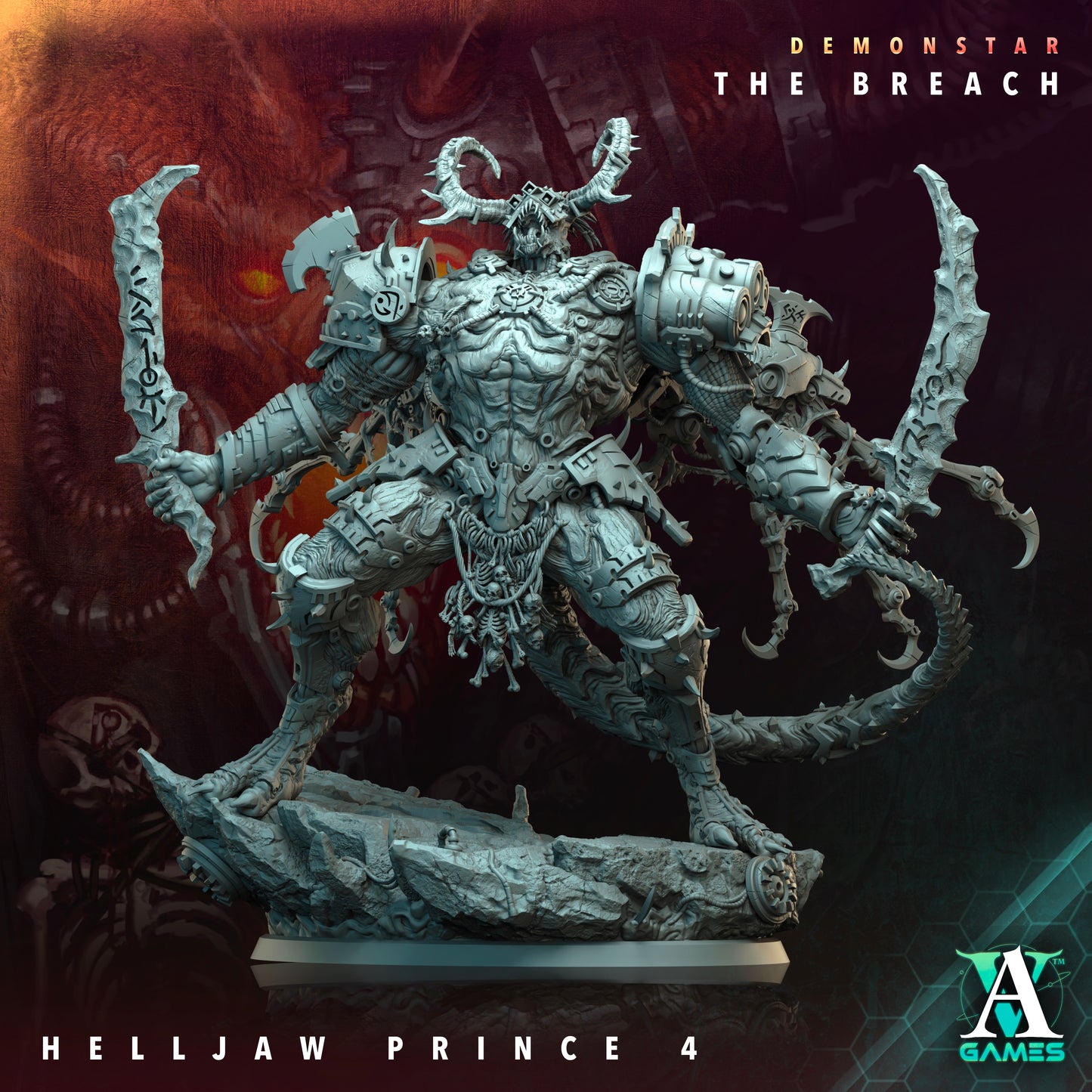 HELLJAW PRINCE – DEMONSTAR: THE BREACH