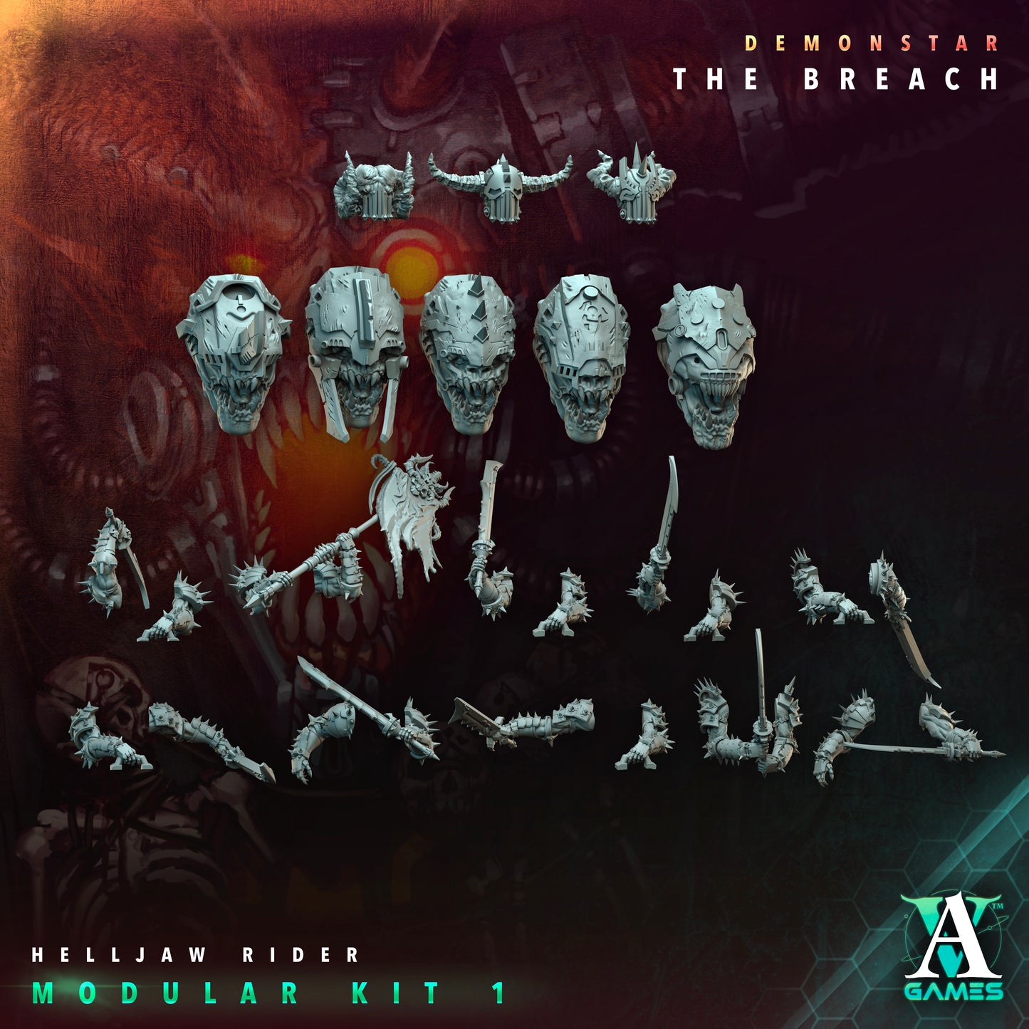 HELLJAW RIDERS – DEMONSTAR: THE BREACH