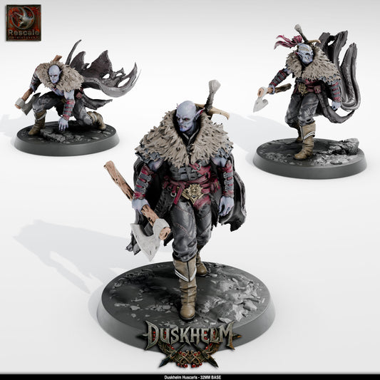 The Vampire Duskhelm Huscarls -Duskhelm by Rescale Miniatures