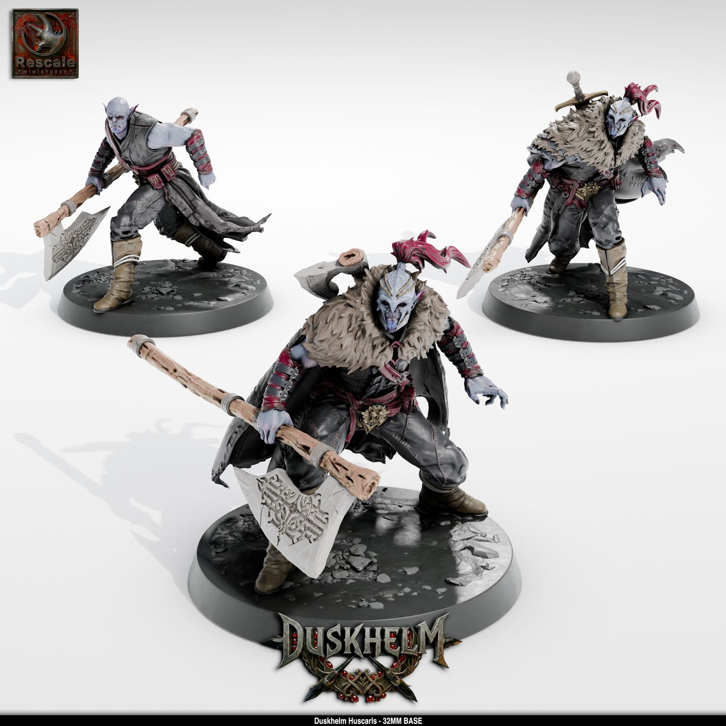 The Vampire Duskhelm Huscarls -Duskhelm by Rescale Miniatures