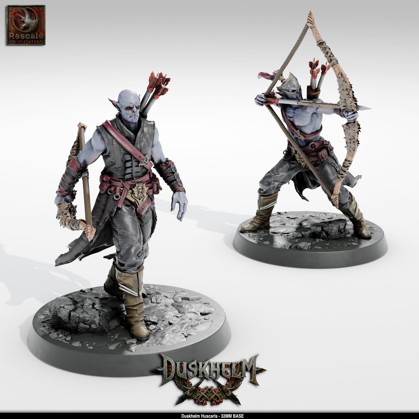 The Vampire Duskhelm Huscarls -Duskhelm by Rescale Miniatures