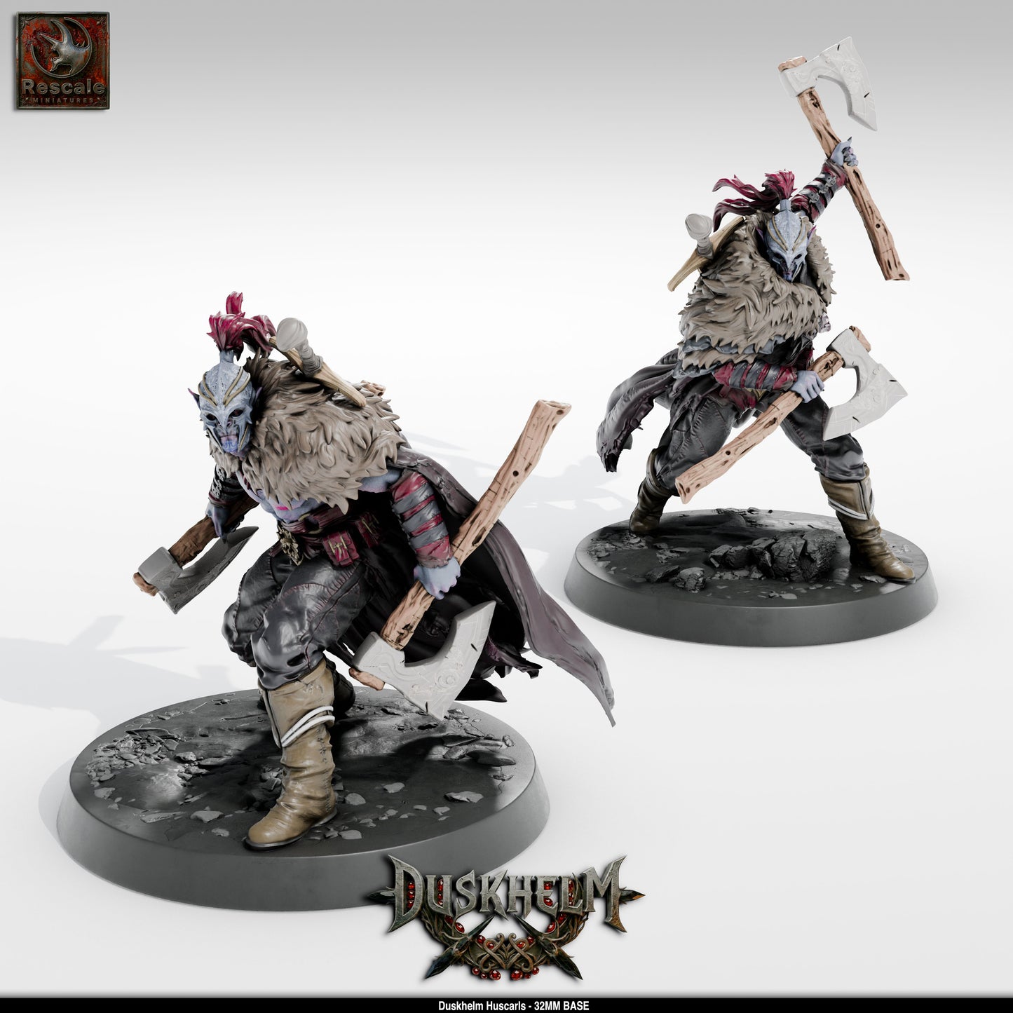 The Vampire Duskhelm Huscarls -Duskhelm by Rescale Miniatures