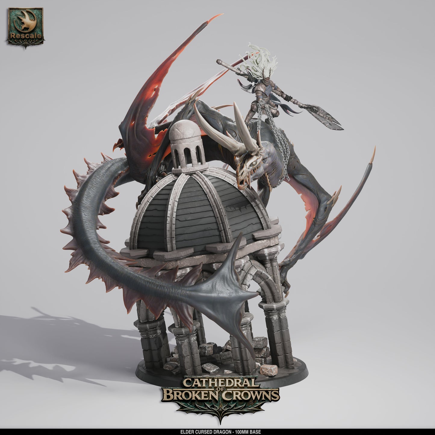 Elder Cursed Dragon – Cathedral of Broken Crowns