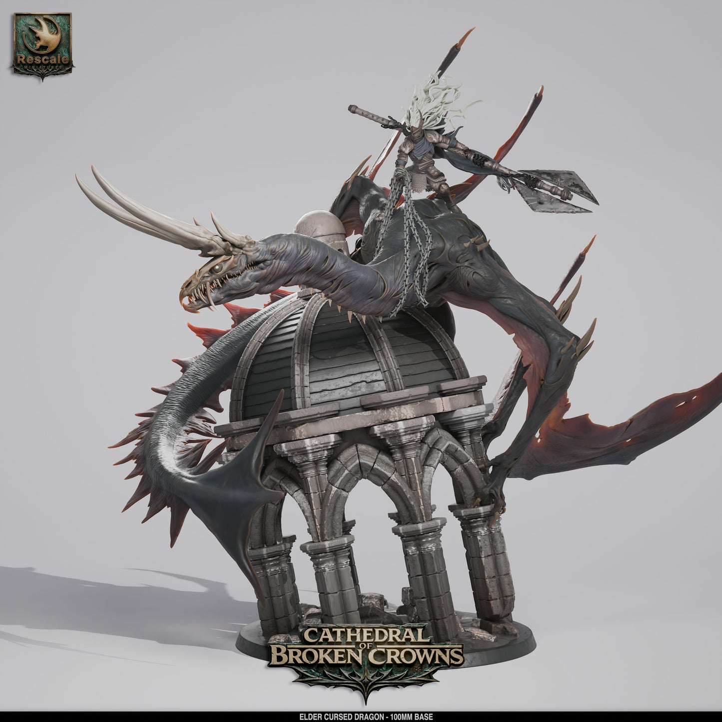 Elder Cursed Dragon – Cathedral of Broken Crowns