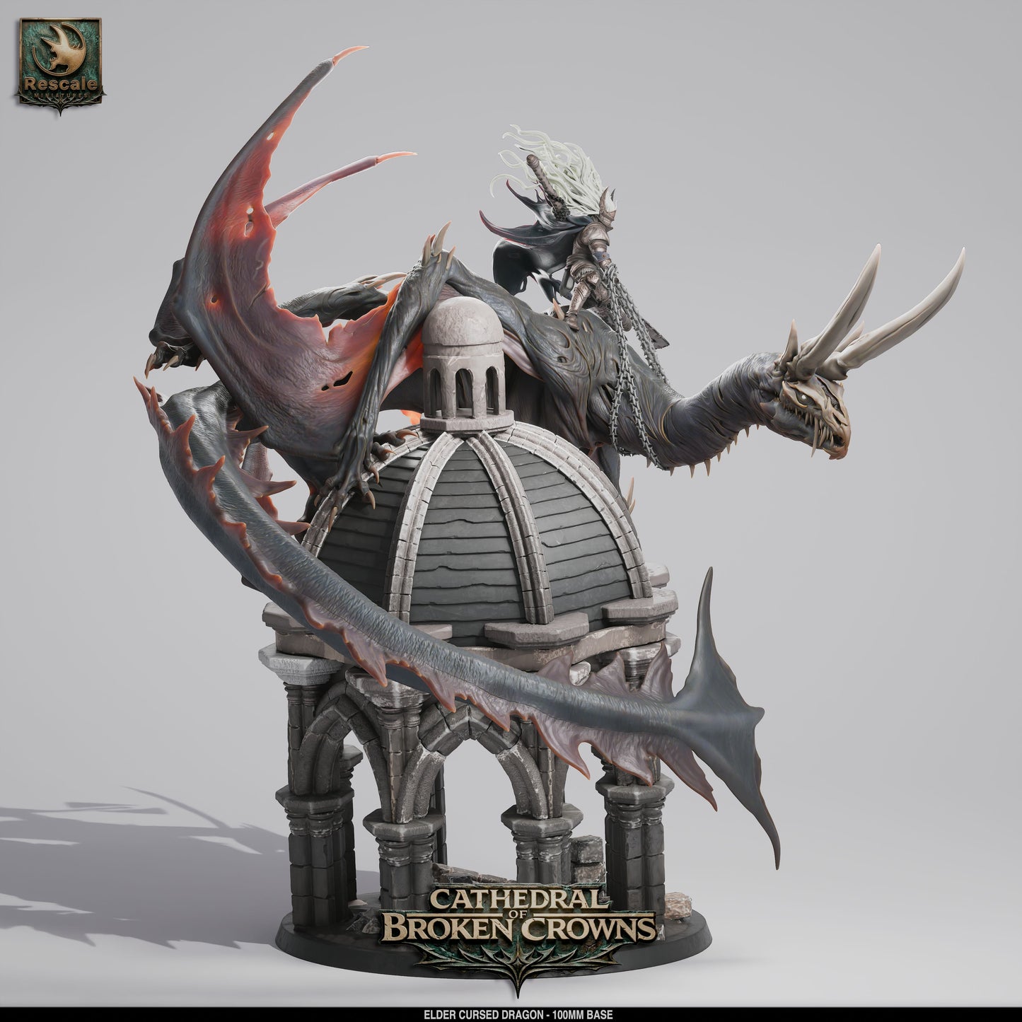 Elder Cursed Dragon – Cathedral of Broken Crowns