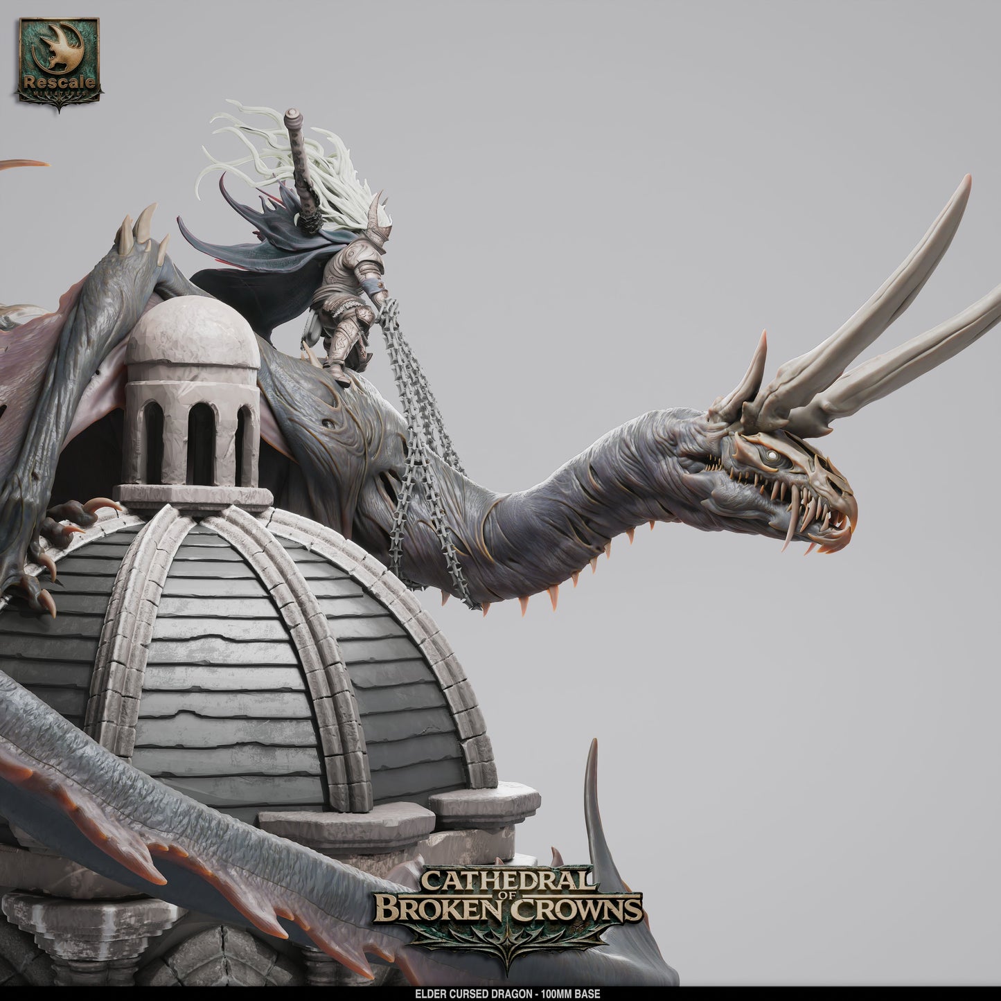 Elder Cursed Dragon – Cathedral of Broken Crowns