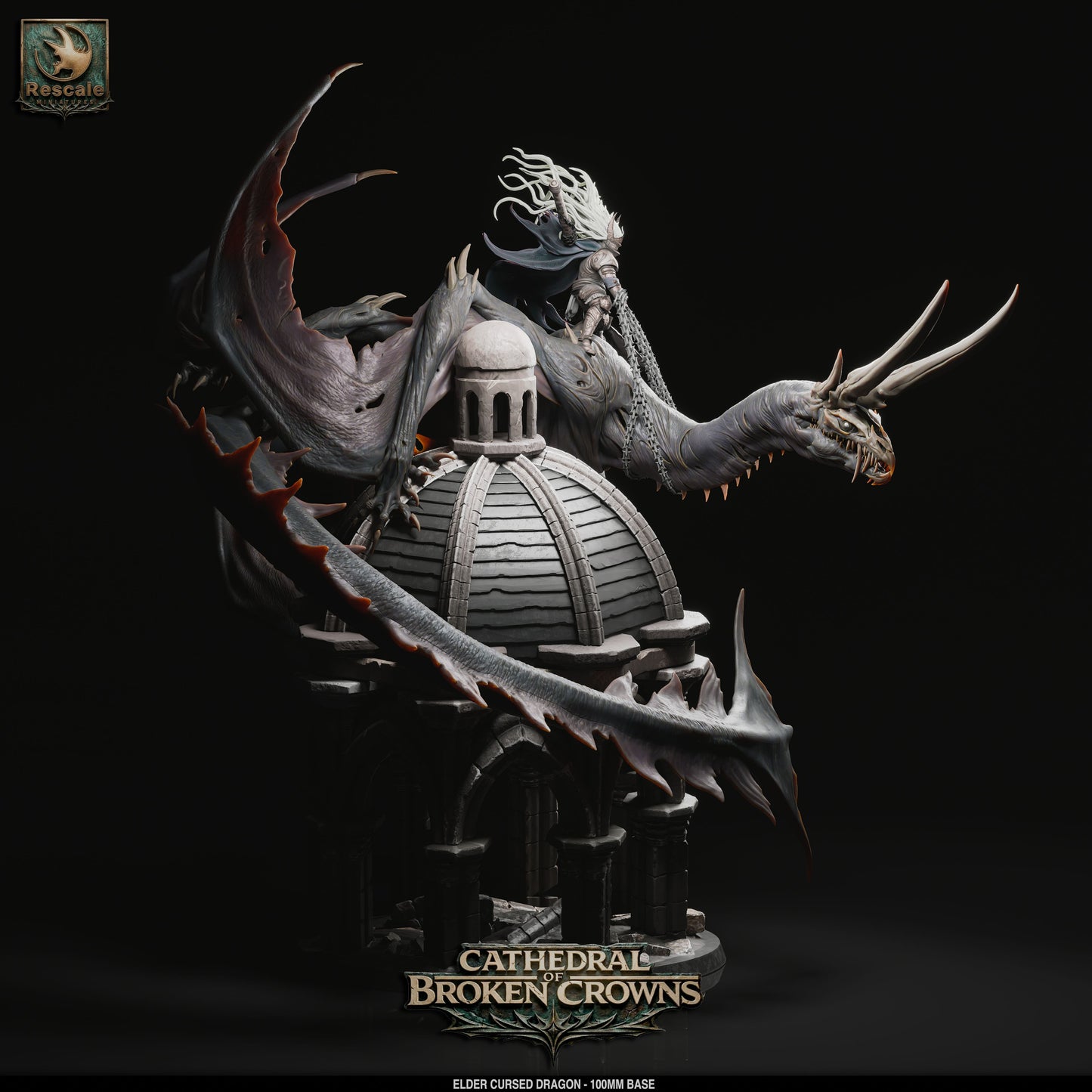Elder Cursed Dragon – Cathedral of Broken Crowns