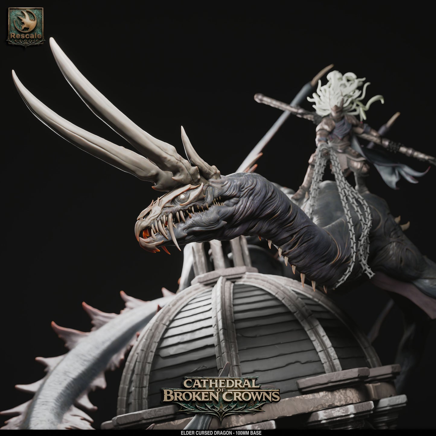 Elder Cursed Dragon – Cathedral of Broken Crowns