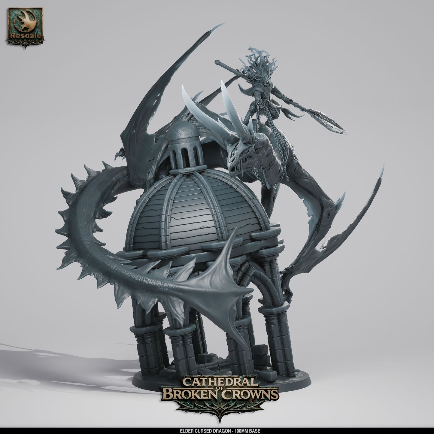 Elder Cursed Dragon – Cathedral of Broken Crowns