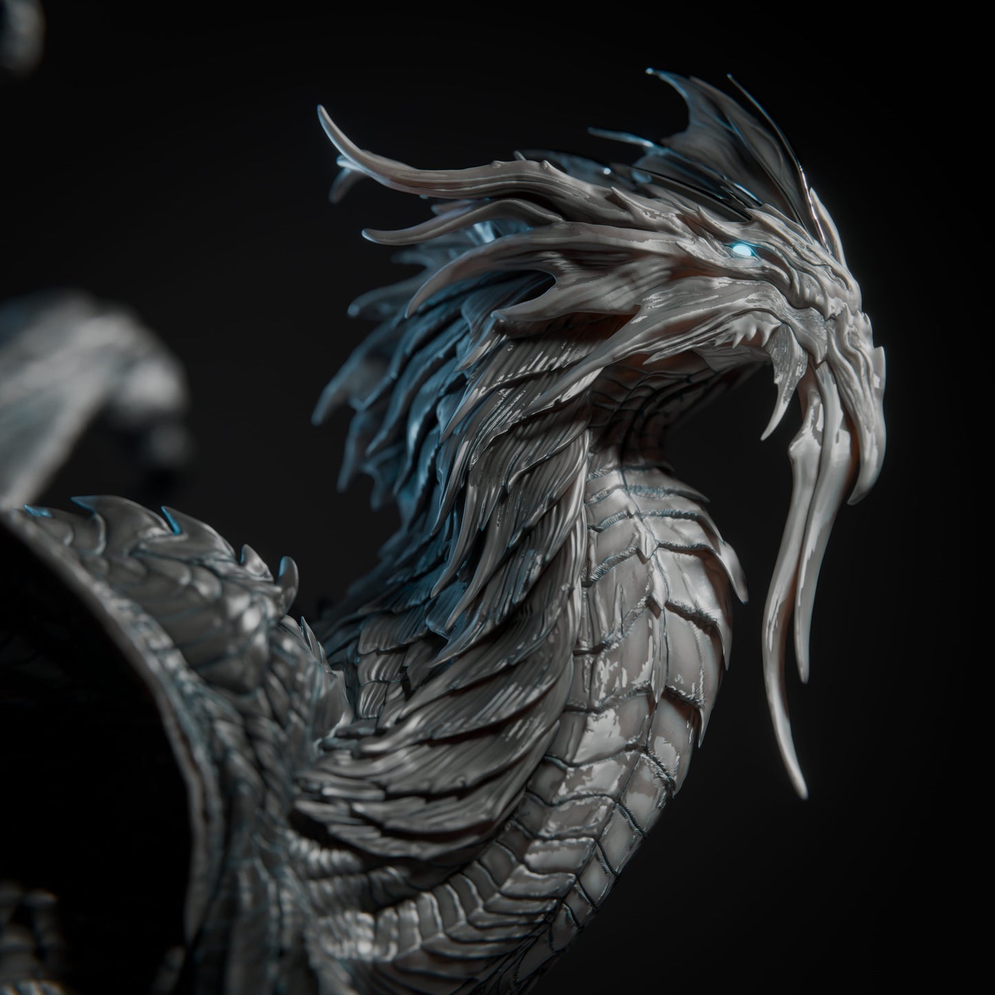 Elder Silver Dragon - The Silver Crusade - Rescale Miniatures