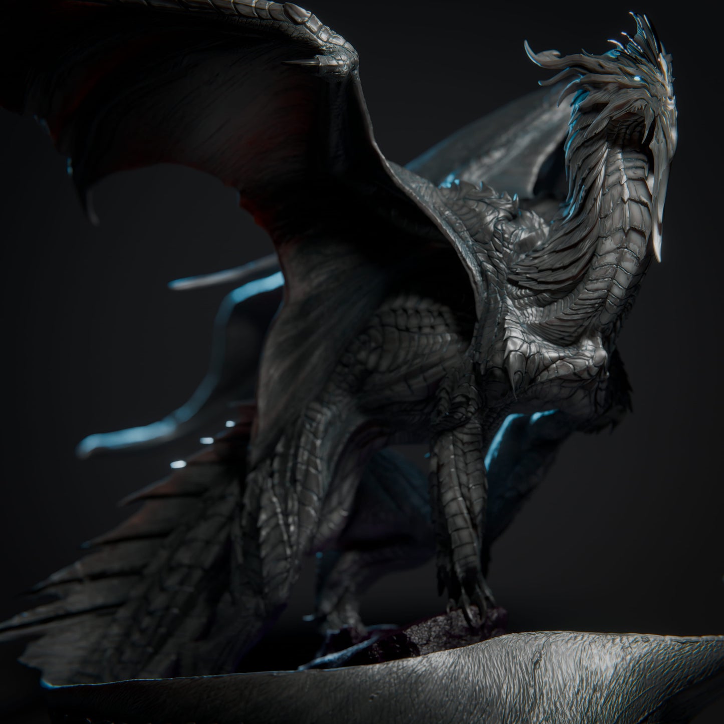 Elder Silver Dragon - The Silver Crusade - Rescale Miniatures