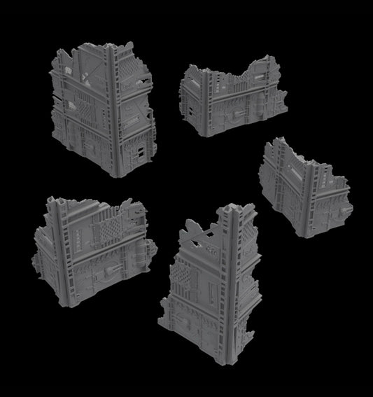 Foldable Space Pork Terrain Set – Modular Sci-Fi Tabletop Terrain | Tinker Junkie