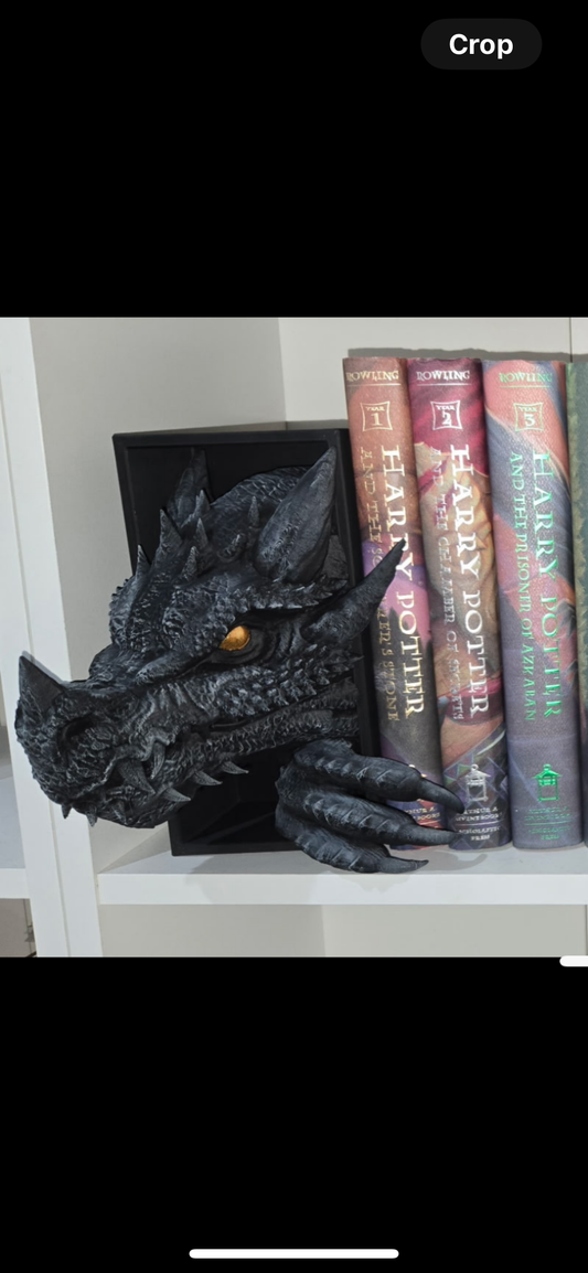 Dragon Book Nook – “Dragon Emerging” & “Tail Too” by CraftyKid3D