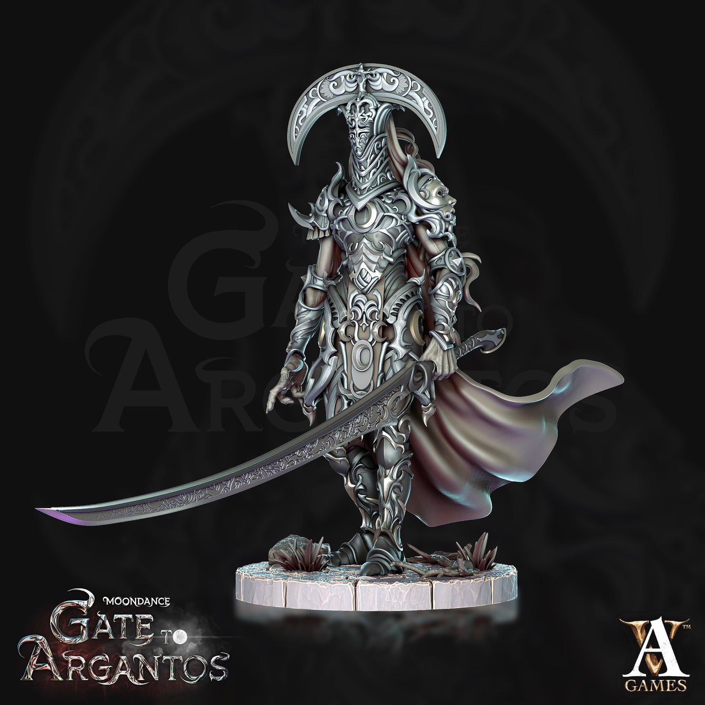 Panselenoi – Moondance Gate to Argantos – Archvillain Games Elite Infantry Set (4 Models)