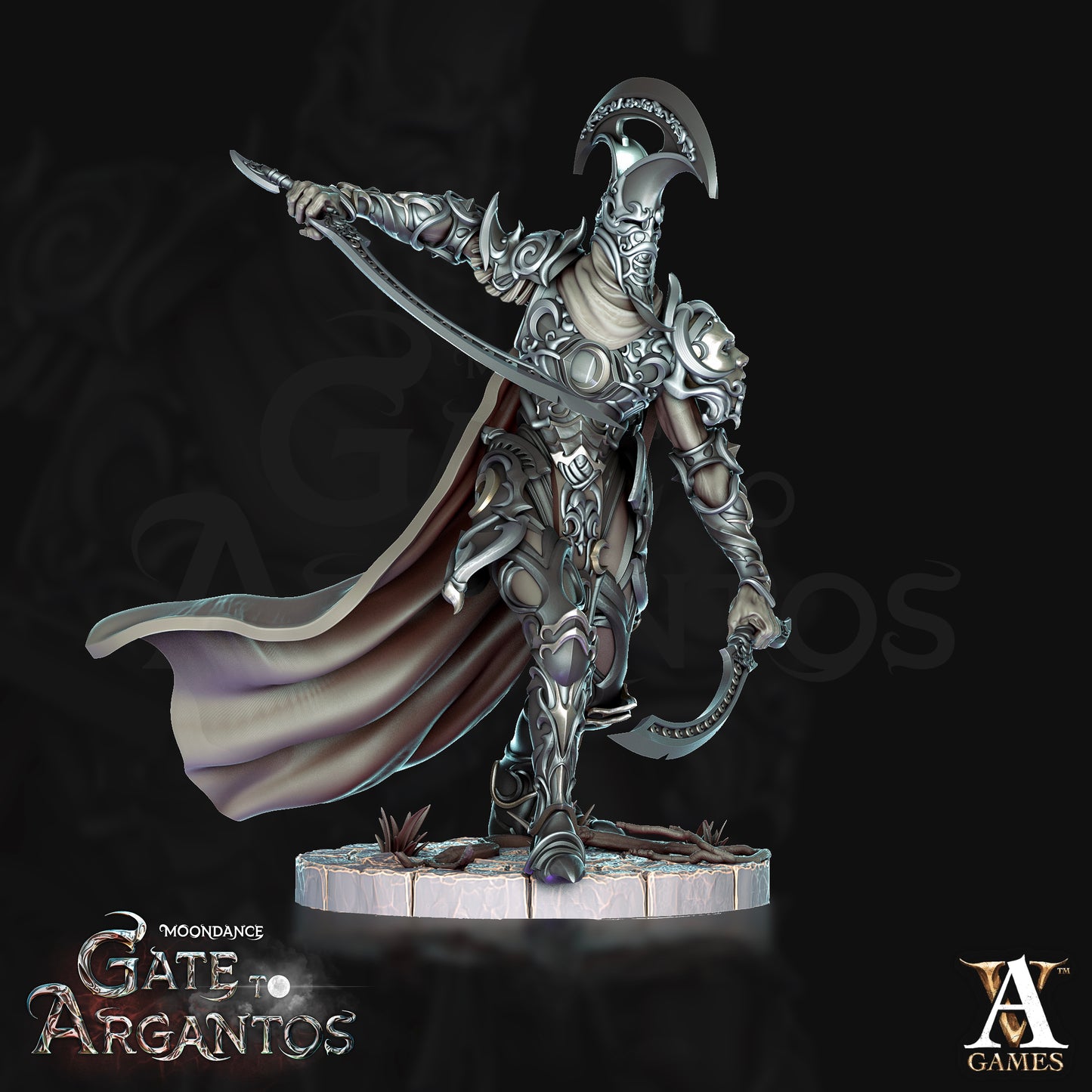 Panselenoi – Moondance Gate to Argantos – Archvillain Games Elite Infantry Set (4 Models)