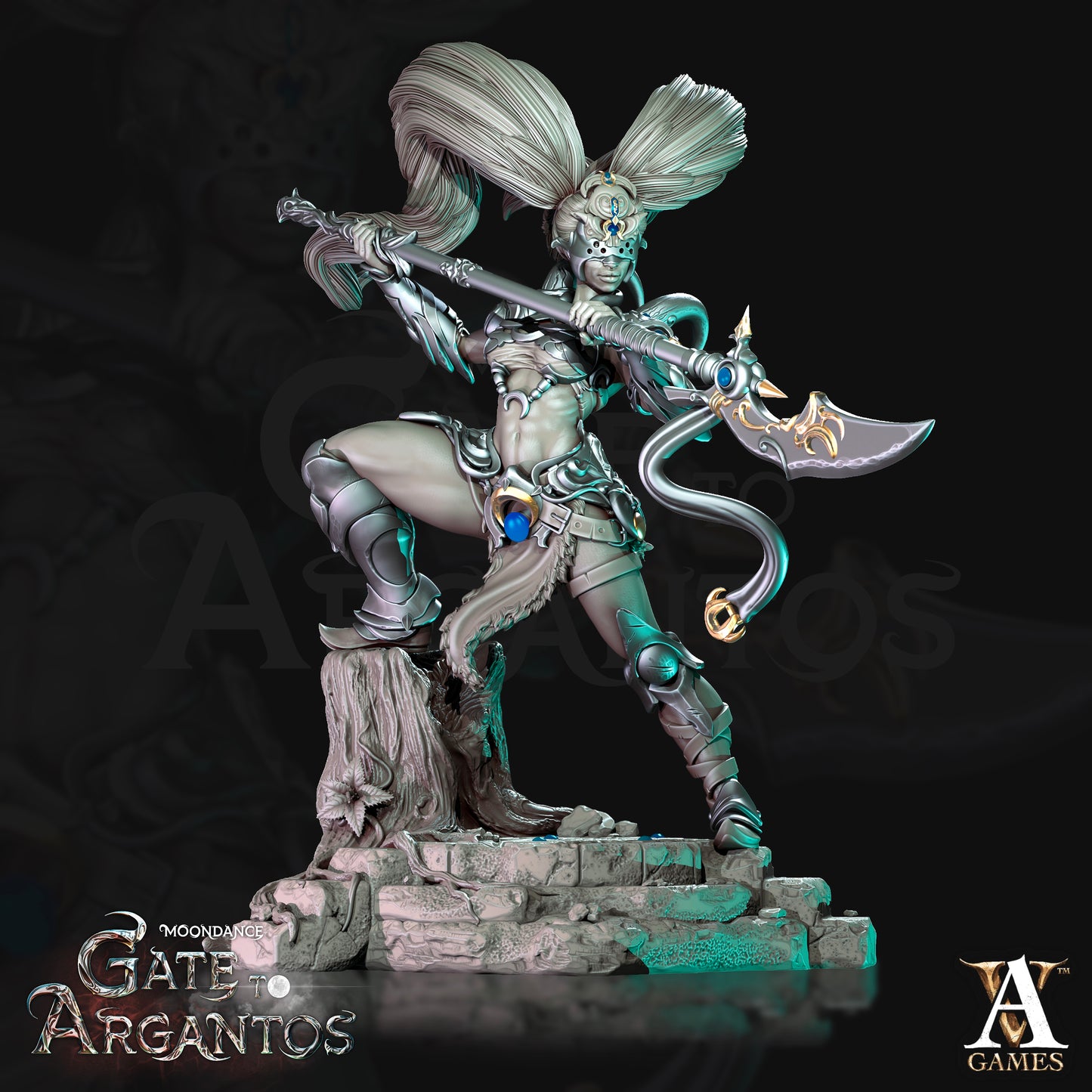 Sisters of the Black Moon – Moondance Gate to Argantos – Archvillain Games Infantry Set (4 Models)
