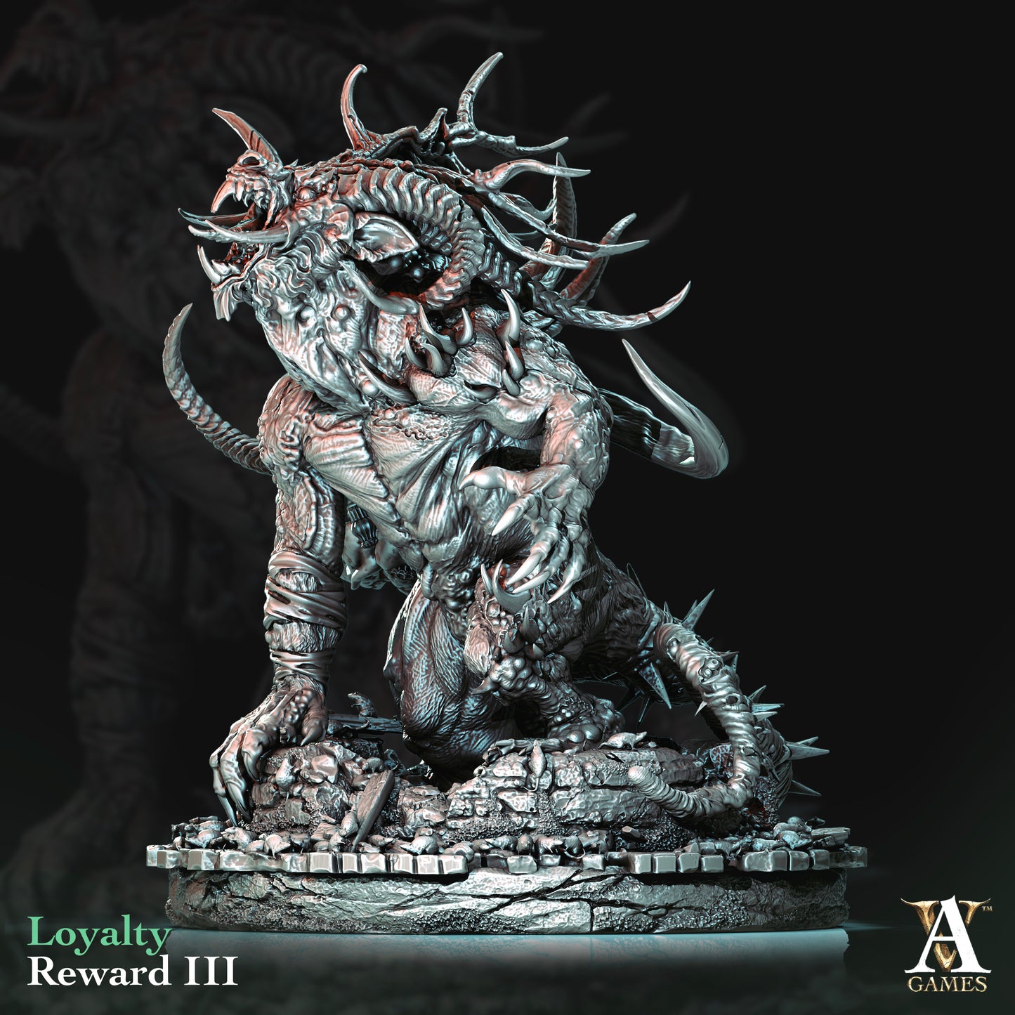 Malmogron Scion of Affliction – Archvillain Games Miniature