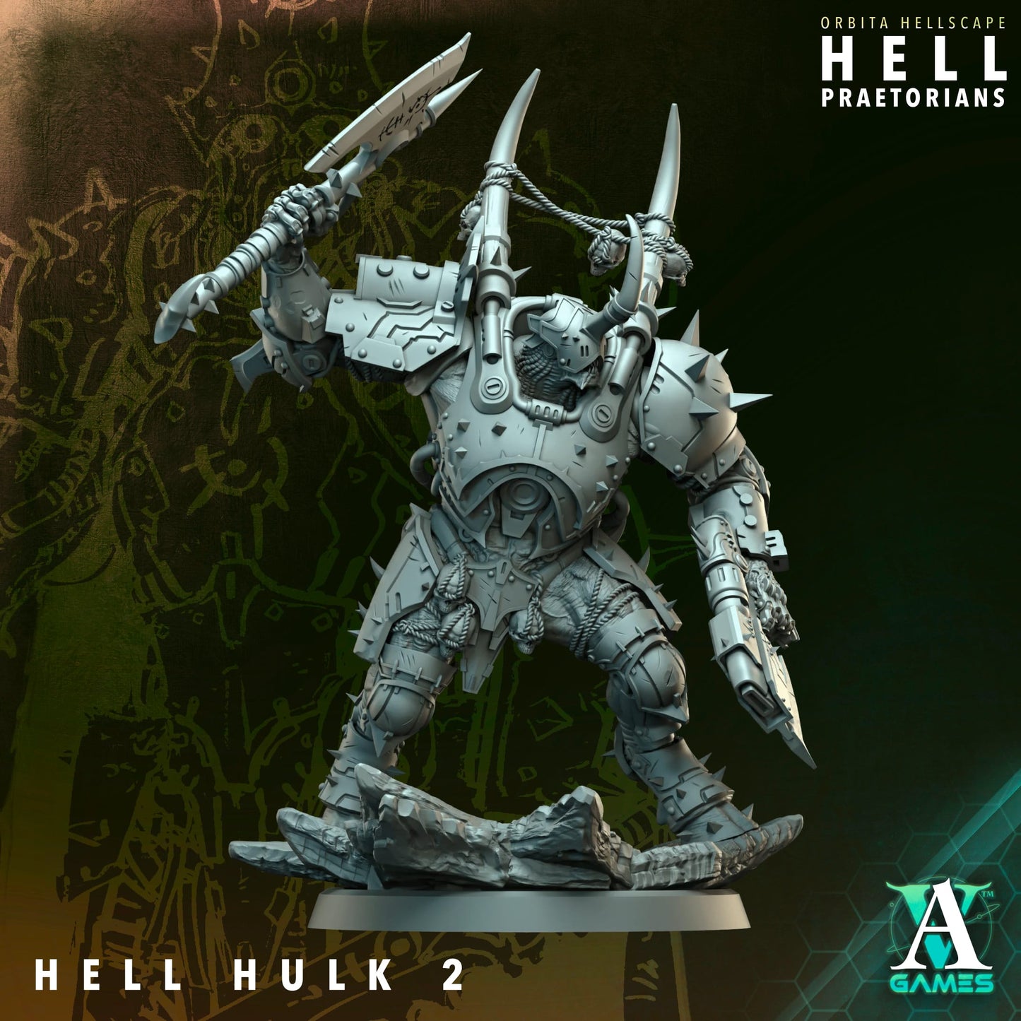 Hell Hulk Bundle (9–10 Models) w/ Optional Hell Prince | Archvillain Games