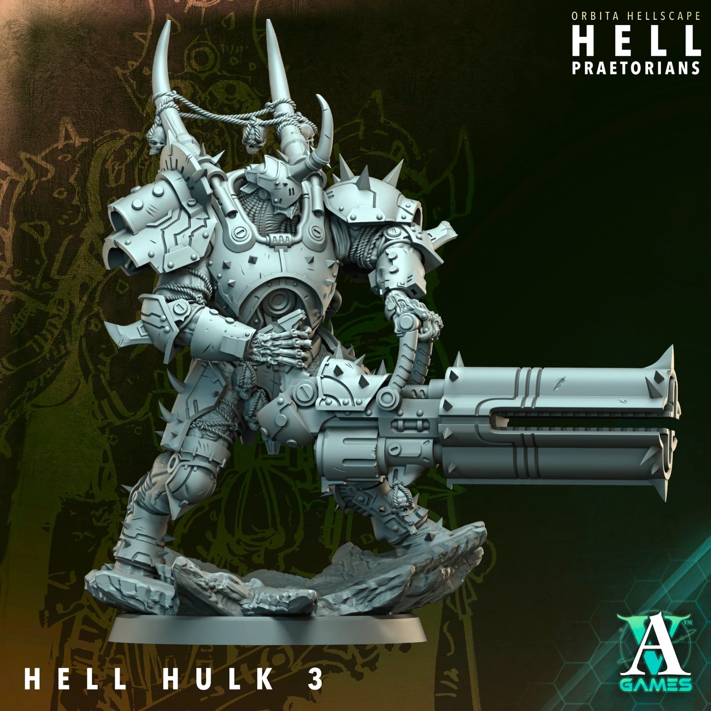 Hell Hulk Bundle (9–10 Models) w/ Optional Hell Prince | Archvillain Games