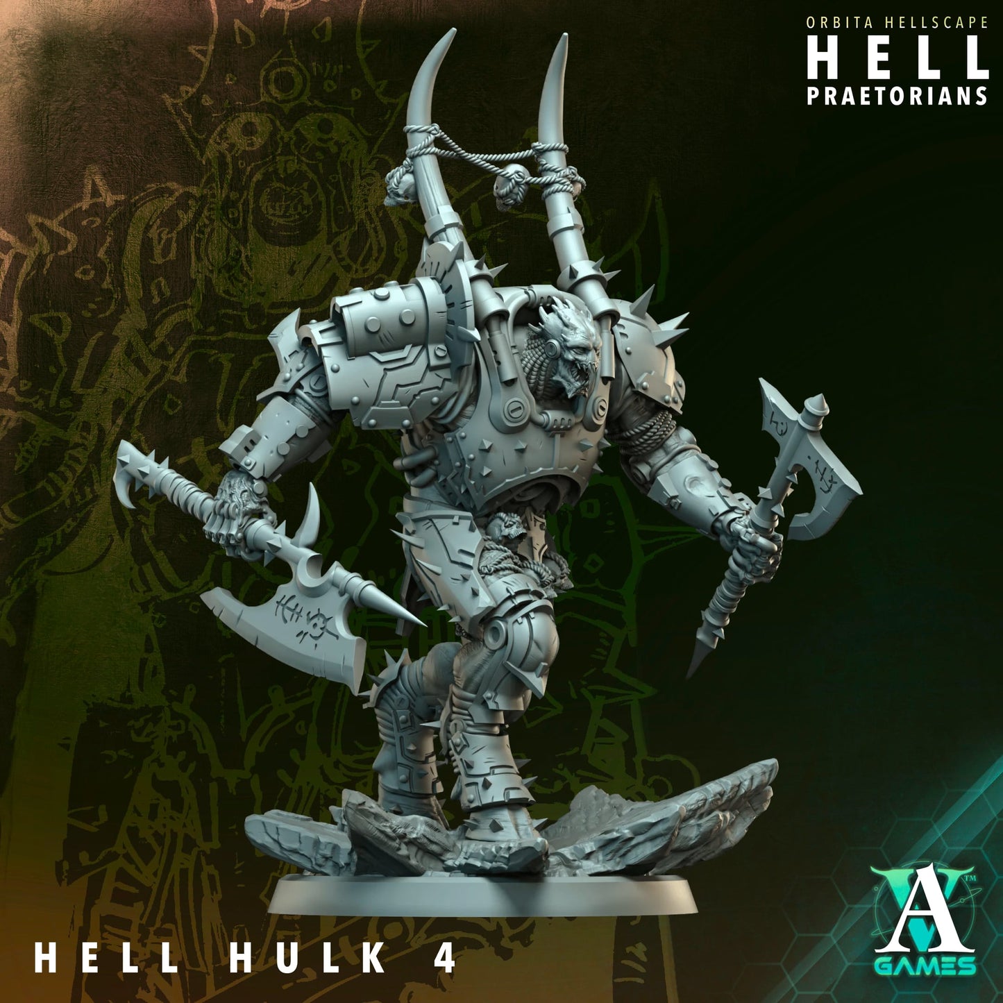 Hell Hulk Bundle (9–10 Models) w/ Optional Hell Prince | Archvillain Games