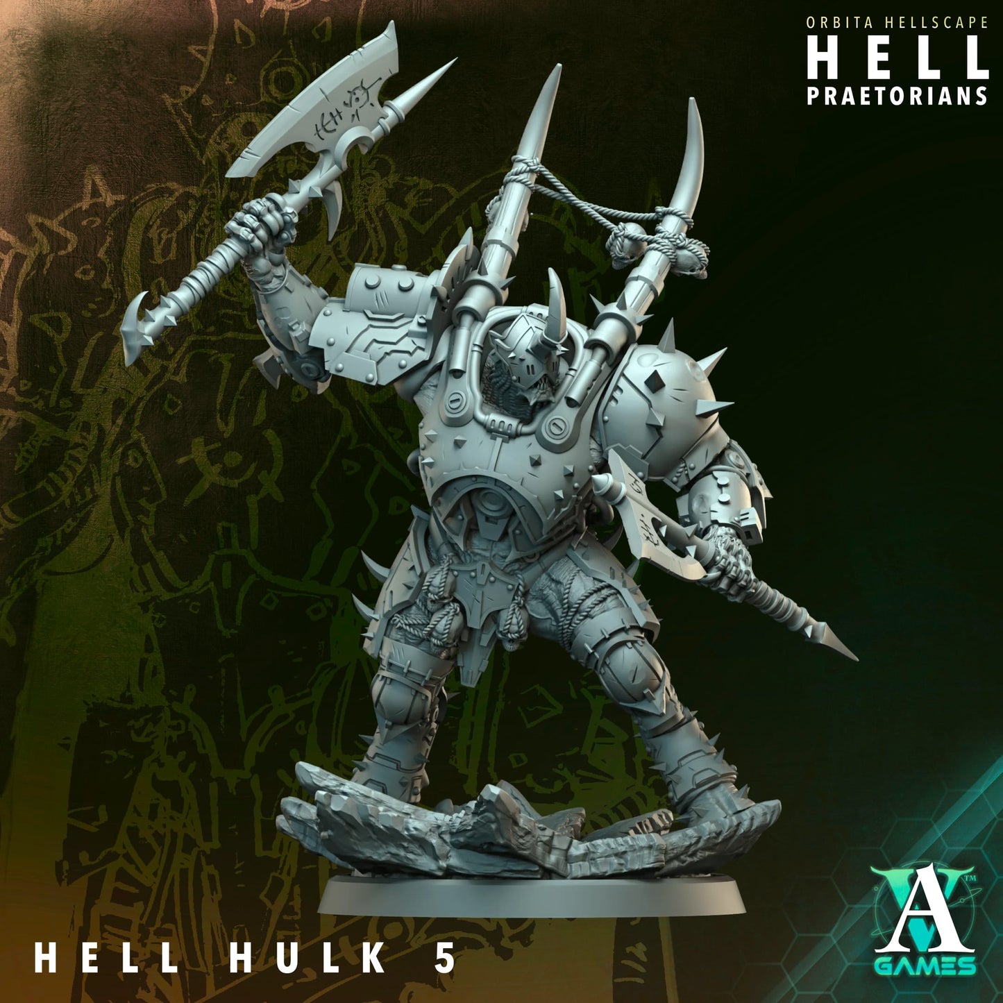 Hell Hulk Bundle (9–10 Models) w/ Optional Hell Prince | Archvillain Games