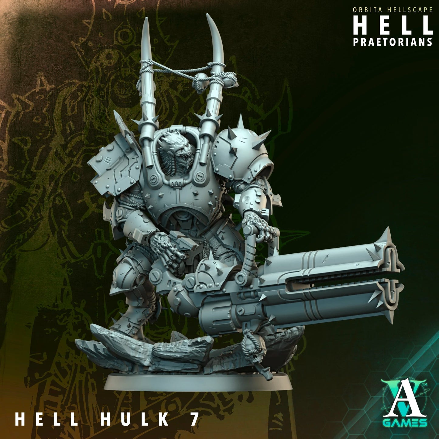 Hell Hulk Bundle (9–10 Models) w/ Optional Hell Prince | Archvillain Games
