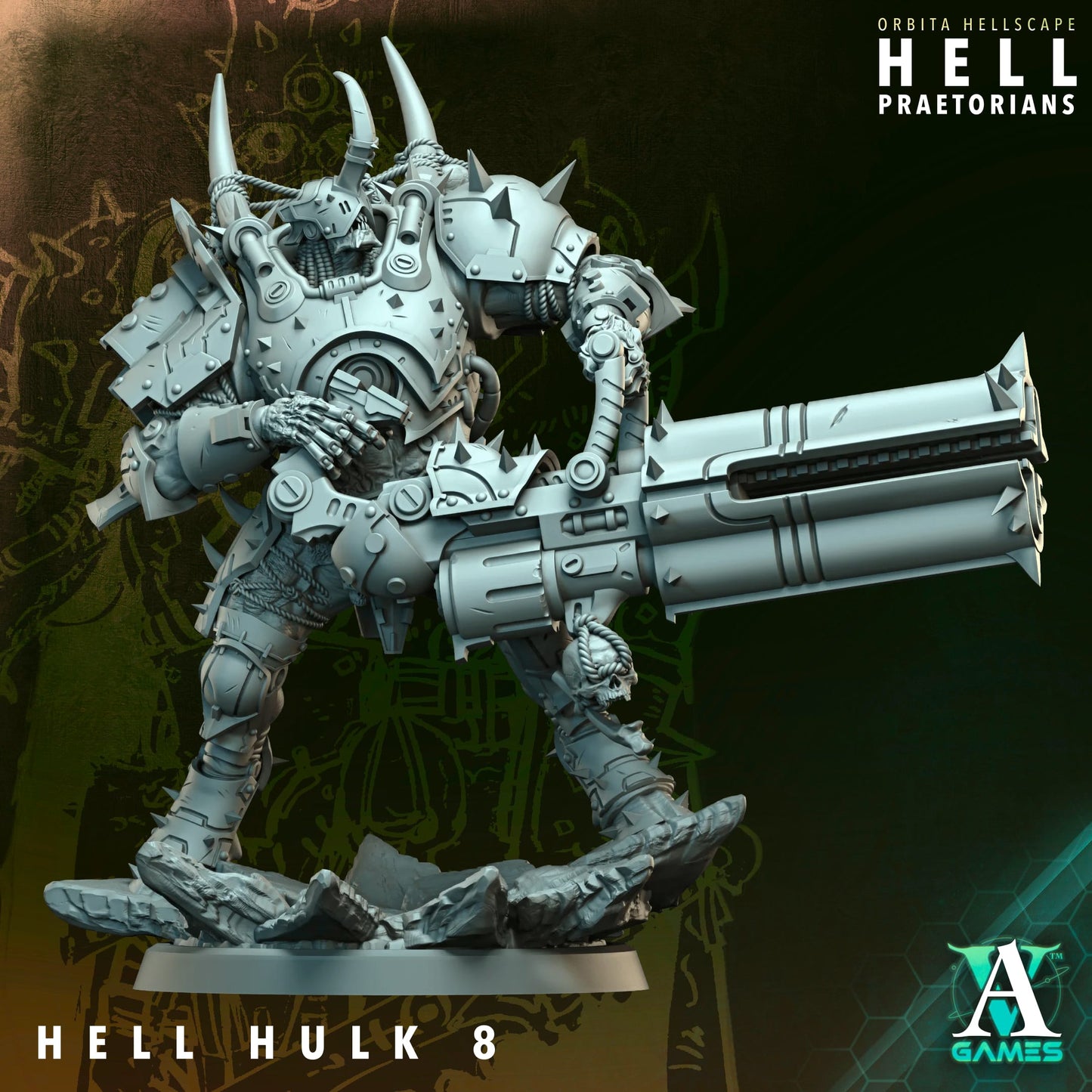 Hell Hulk Bundle (9–10 Models) w/ Optional Hell Prince | Archvillain Games