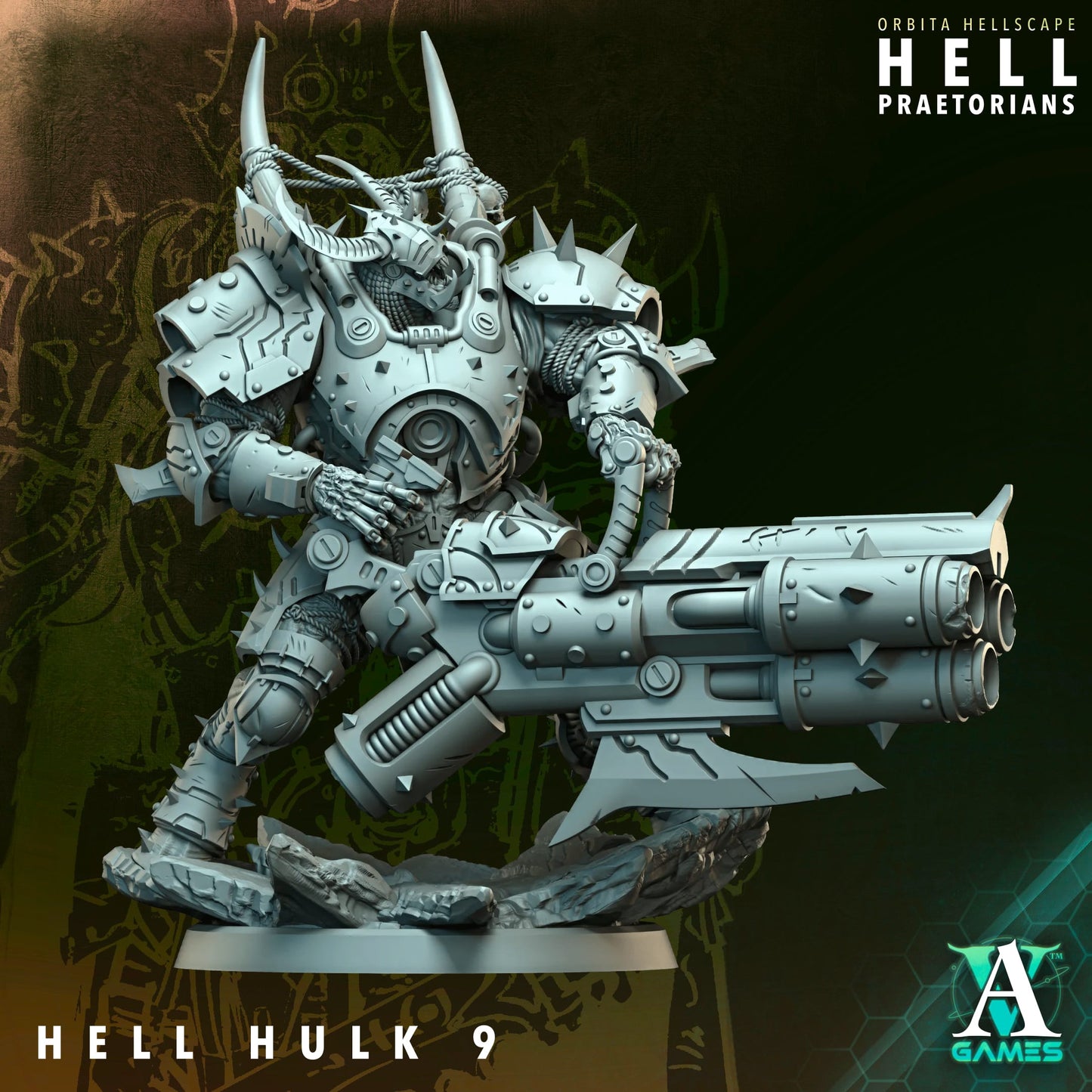Hell Hulk Bundle (9–10 Models) w/ Optional Hell Prince | Archvillain Games