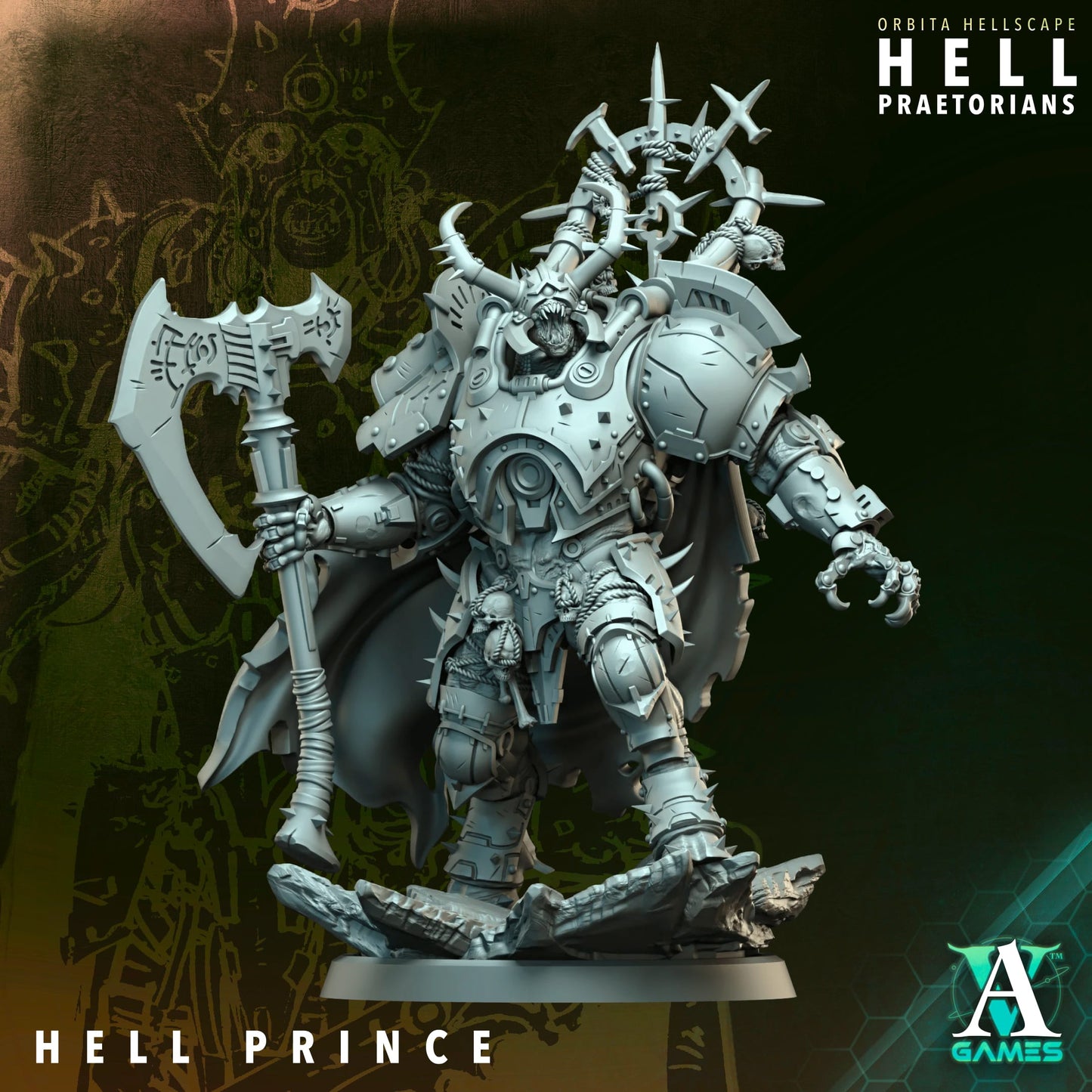 Hell Hulk Bundle (9–10 Models) w/ Optional Hell Prince | Archvillain Games