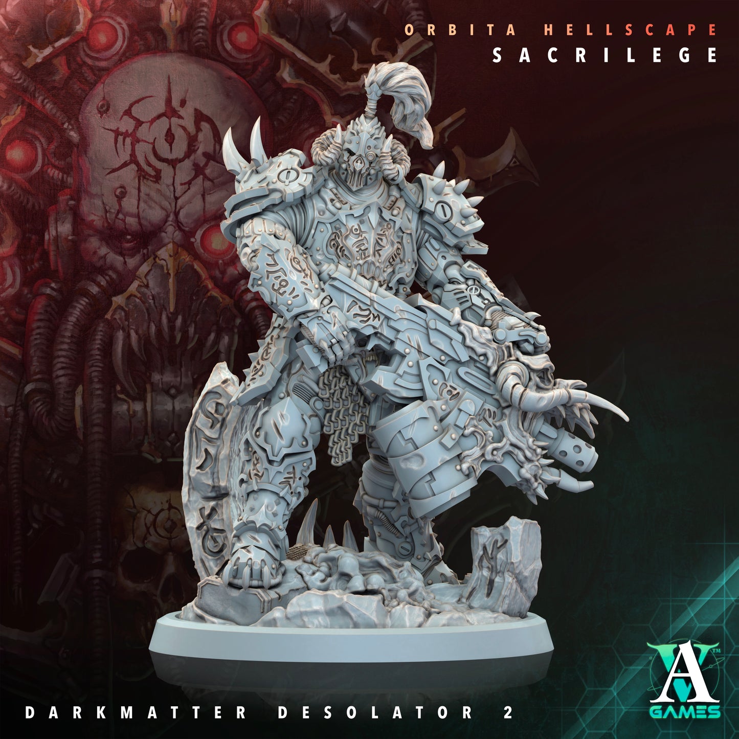 Darkmatter Desolator – Single or 5 Model Bundle | Archvillain Games