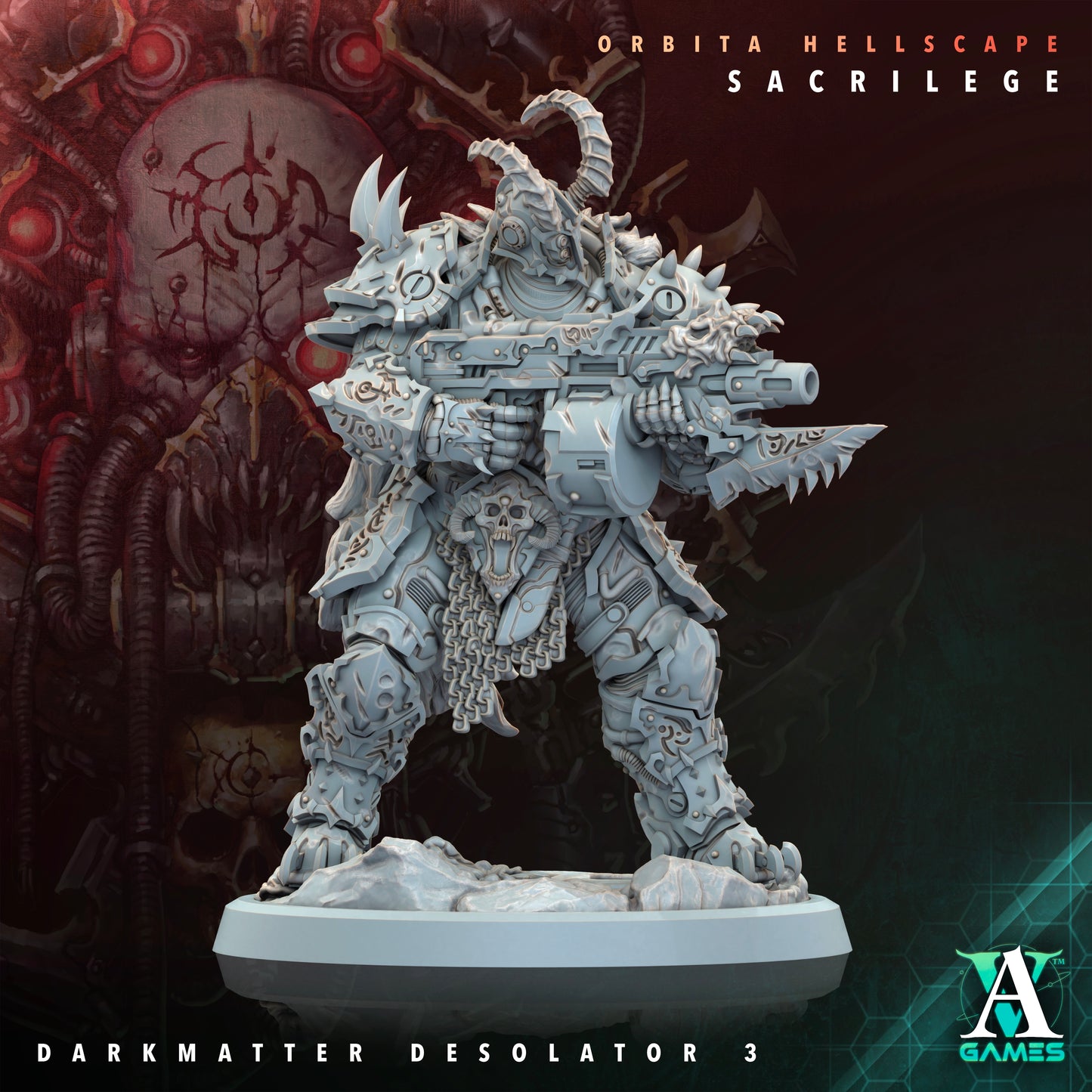 Darkmatter Desolator – Single or 5 Model Bundle | Archvillain Games
