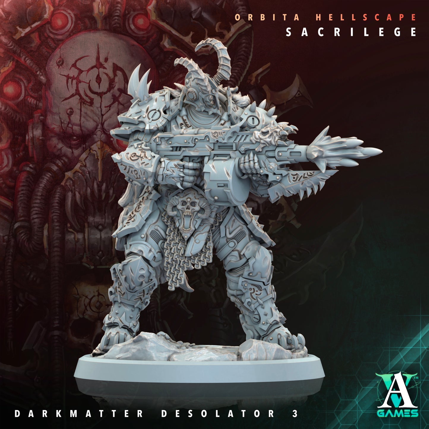 Darkmatter Desolator – Single or 5 Model Bundle | Archvillain Games