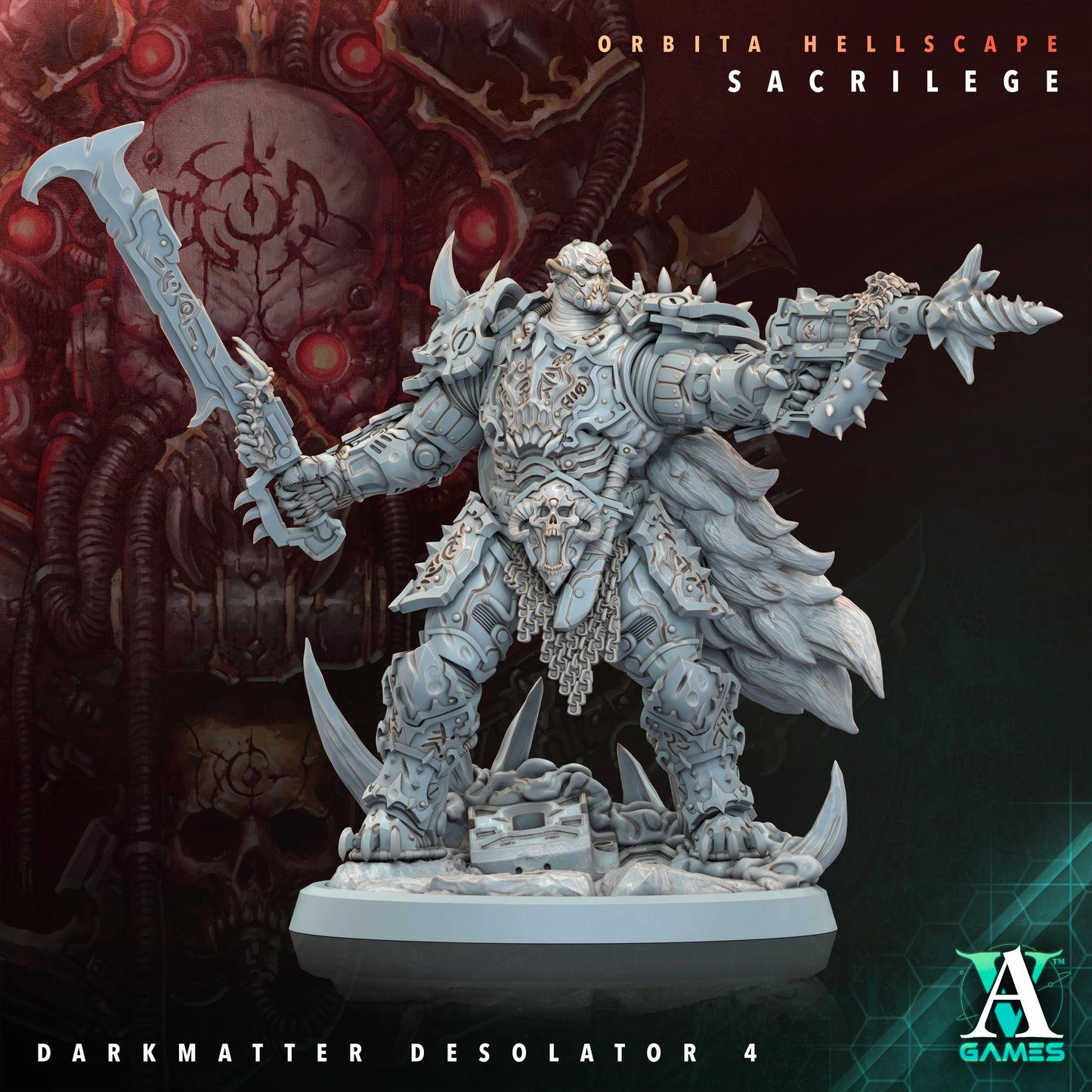 Darkmatter Desolator – Single or 5 Model Bundle | Archvillain Games