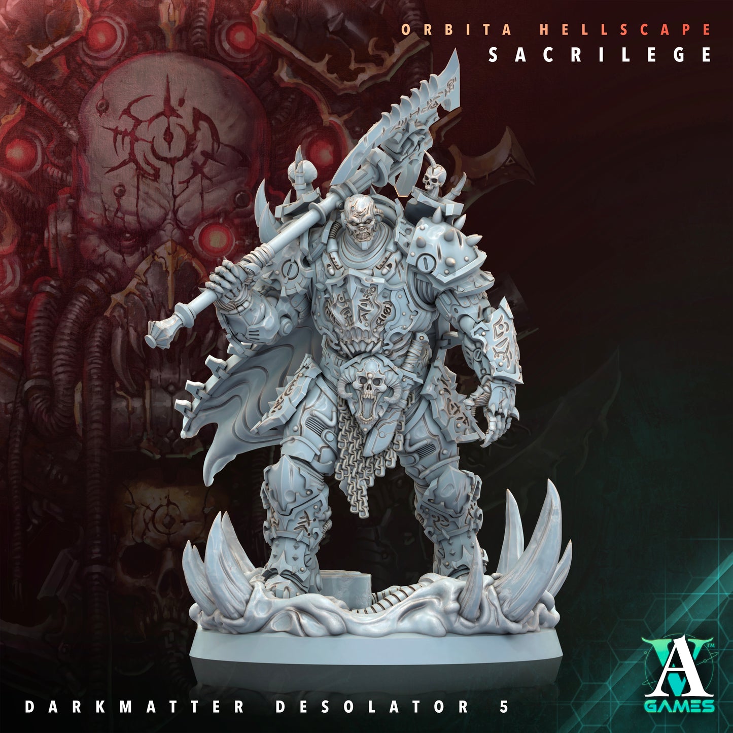 Darkmatter Desolator – Single or 5 Model Bundle | Archvillain Games