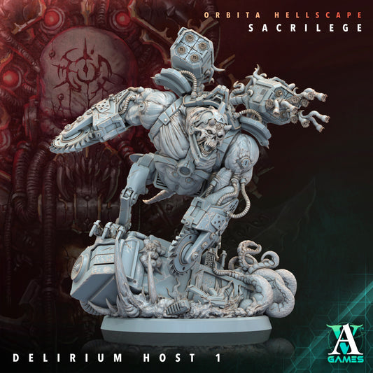 Delirium Host – 75mm Bio-Mechanical Creatures | Archvillain Games