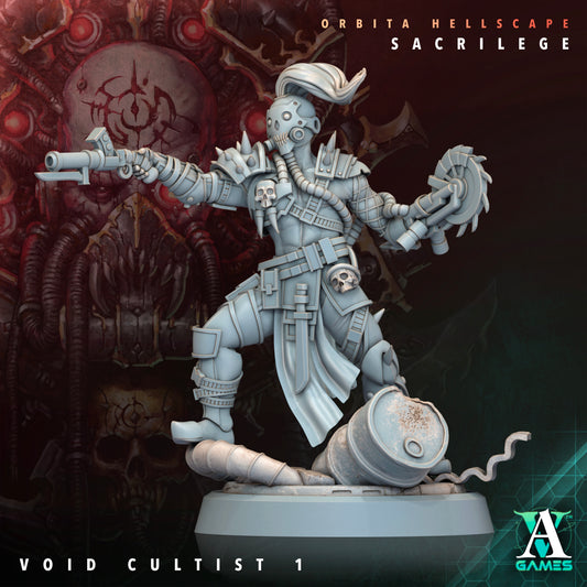 Void Cultists (Set of 5) Orbita Hellscape: Sacrilege - Archvillain Games