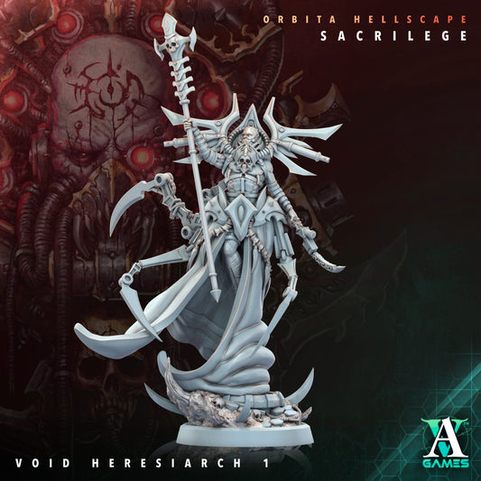 Void Heresiarch Coven (Set of 5) – 25mm Arcane Leaders | Archvillain Games
