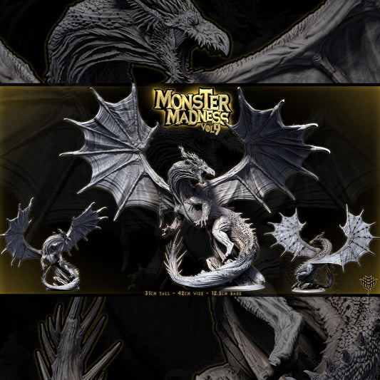 Crimson Arisen Dragon | Monster Madness Vol. 9 | Mini Monster Mayhem