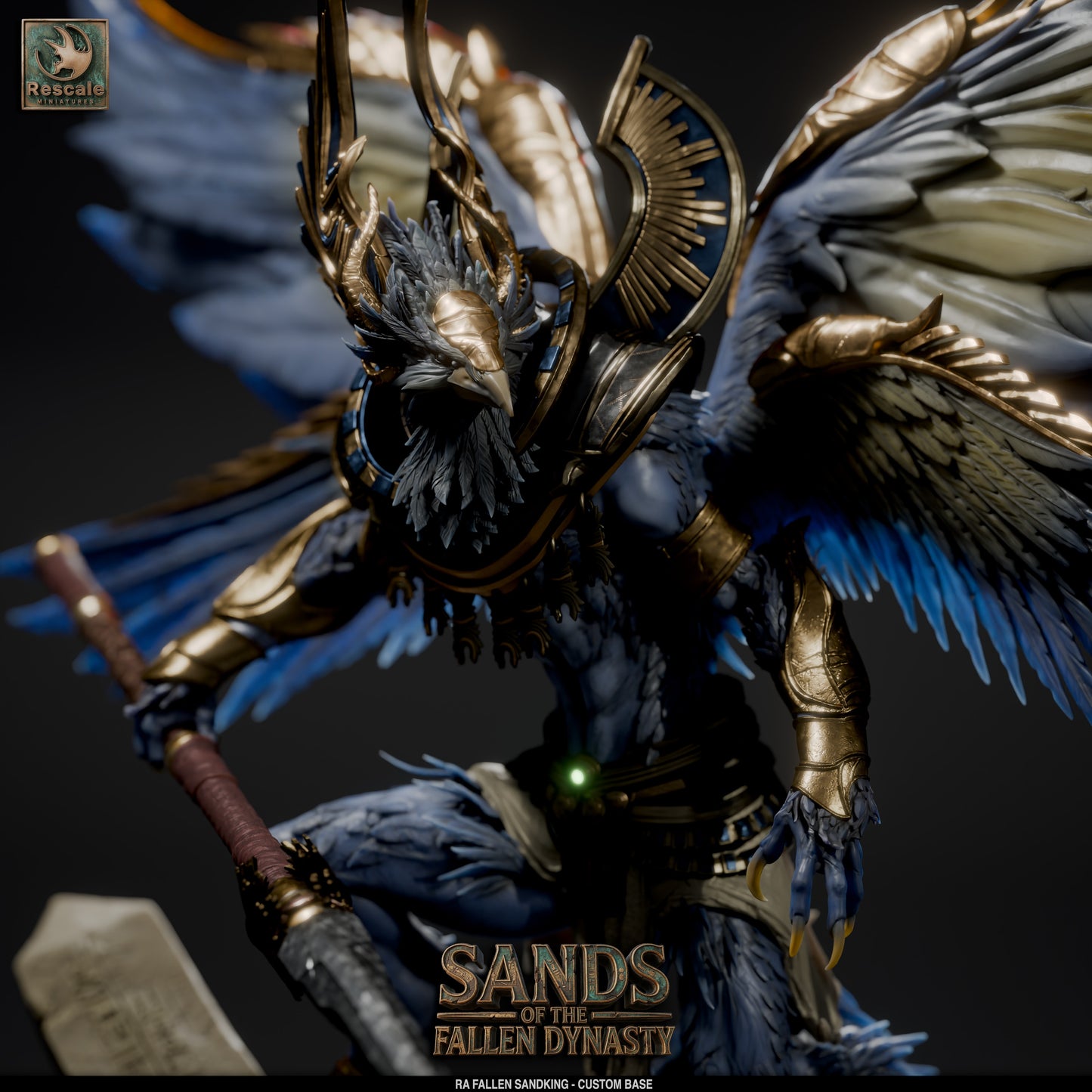 Ra Fallen Sandking – Sands of the Fallen Dynasty 80mm