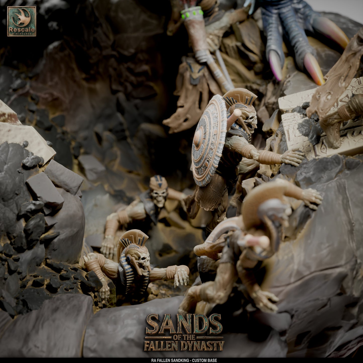 Ra Fallen Sandking – Sands of the Fallen Dynasty 80mm