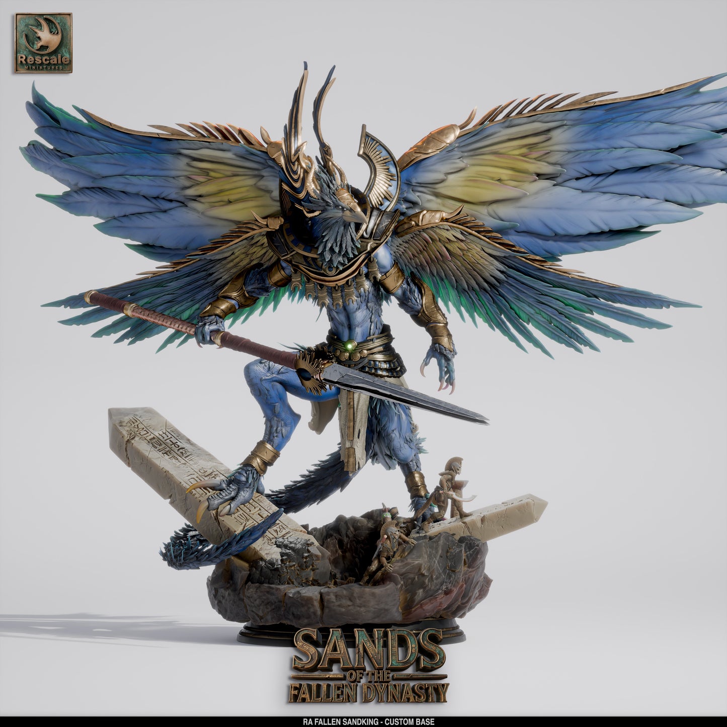 Ra Fallen Sandking – Sands of the Fallen Dynasty 80mm