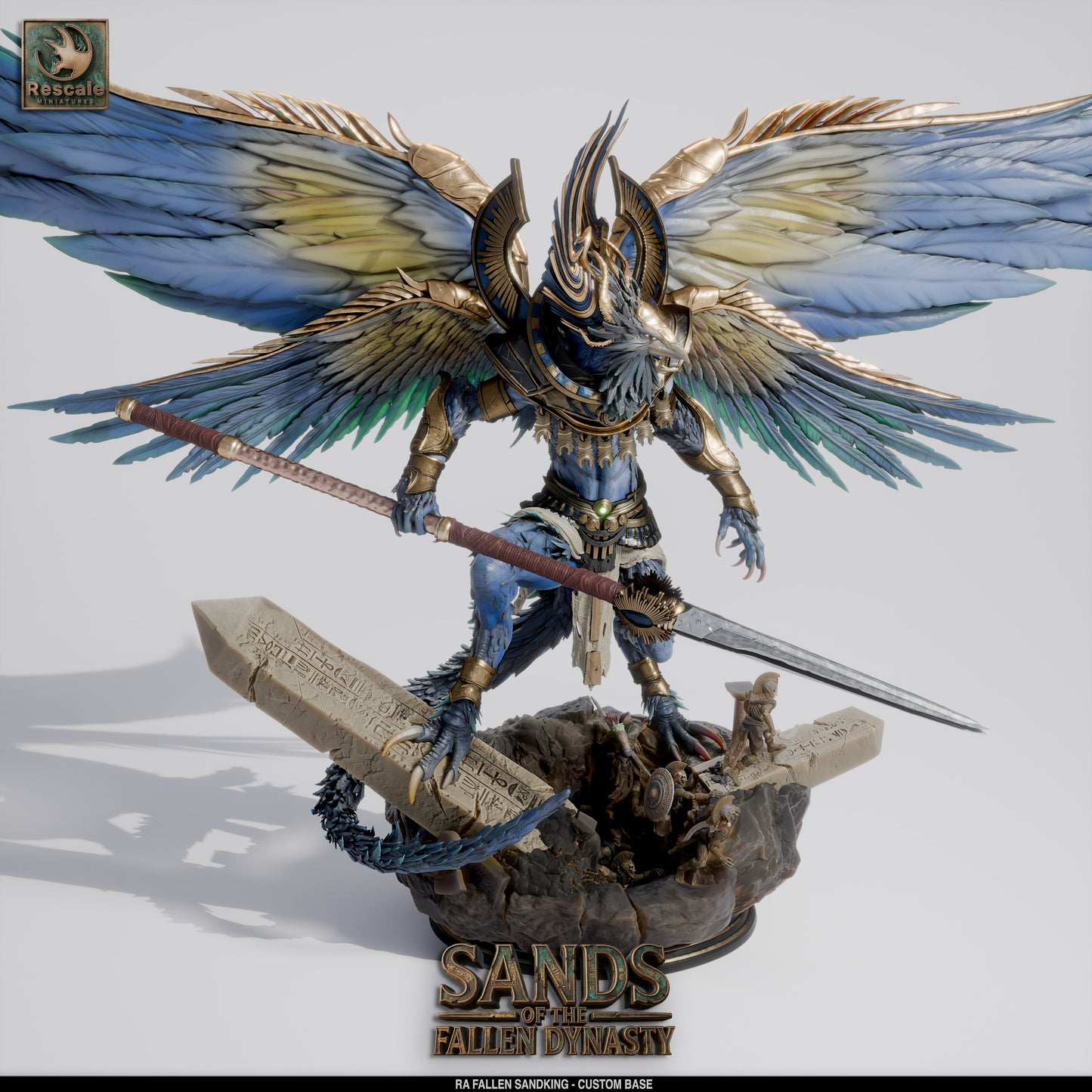 Ra Fallen Sandking – Sands of the Fallen Dynasty 80mm