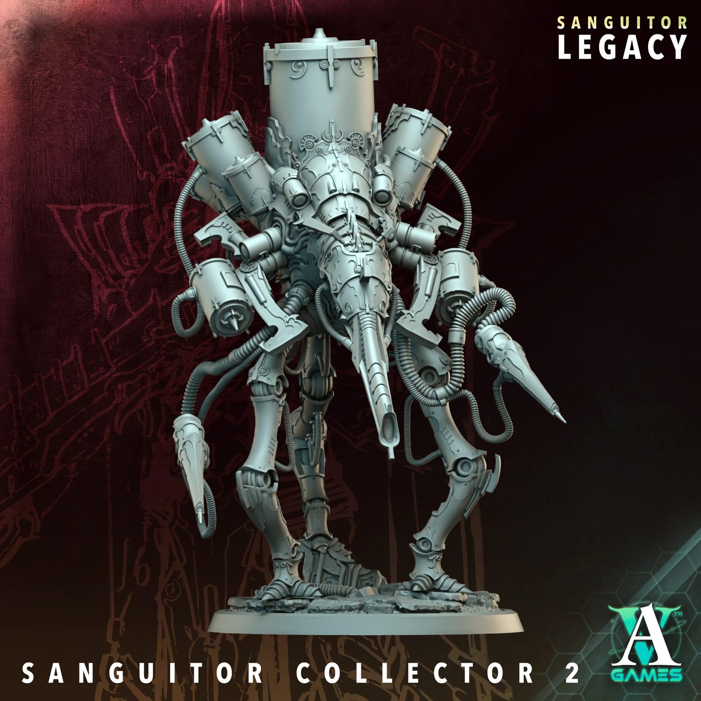Sanguitor Collector – Sanguitor Legacy – Archvillain Miniature