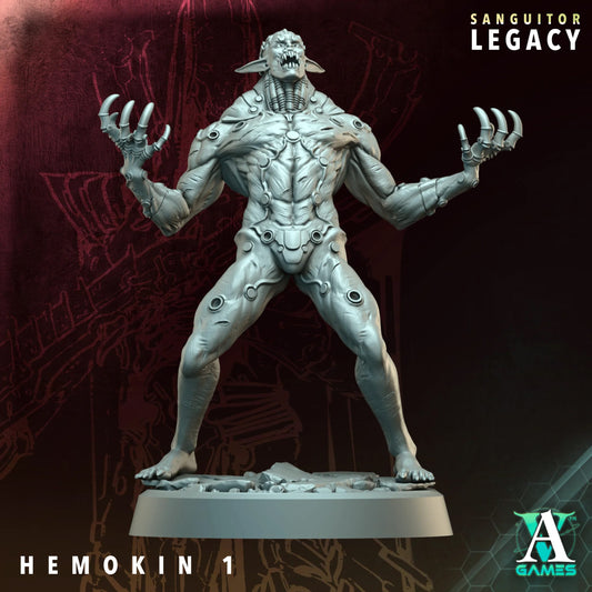 Hemokin – Sanguitor Legacy Collection – Archvillain Games Miniature Set