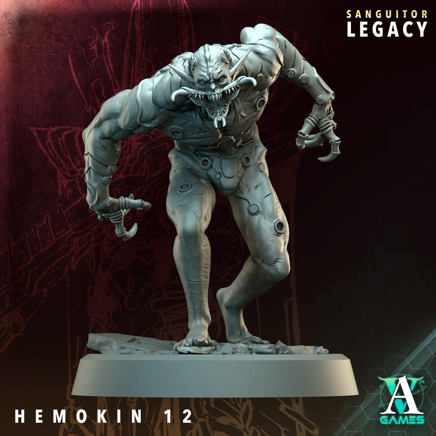Hemokin – Sanguitor Legacy Collection – Archvillain Games Miniature Set
