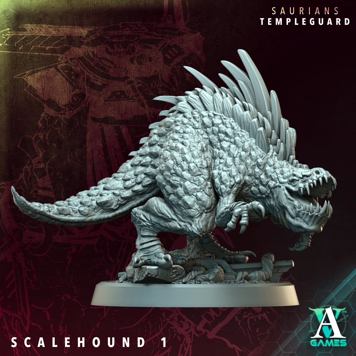 Scalehound Pack – Saurians Templeguard