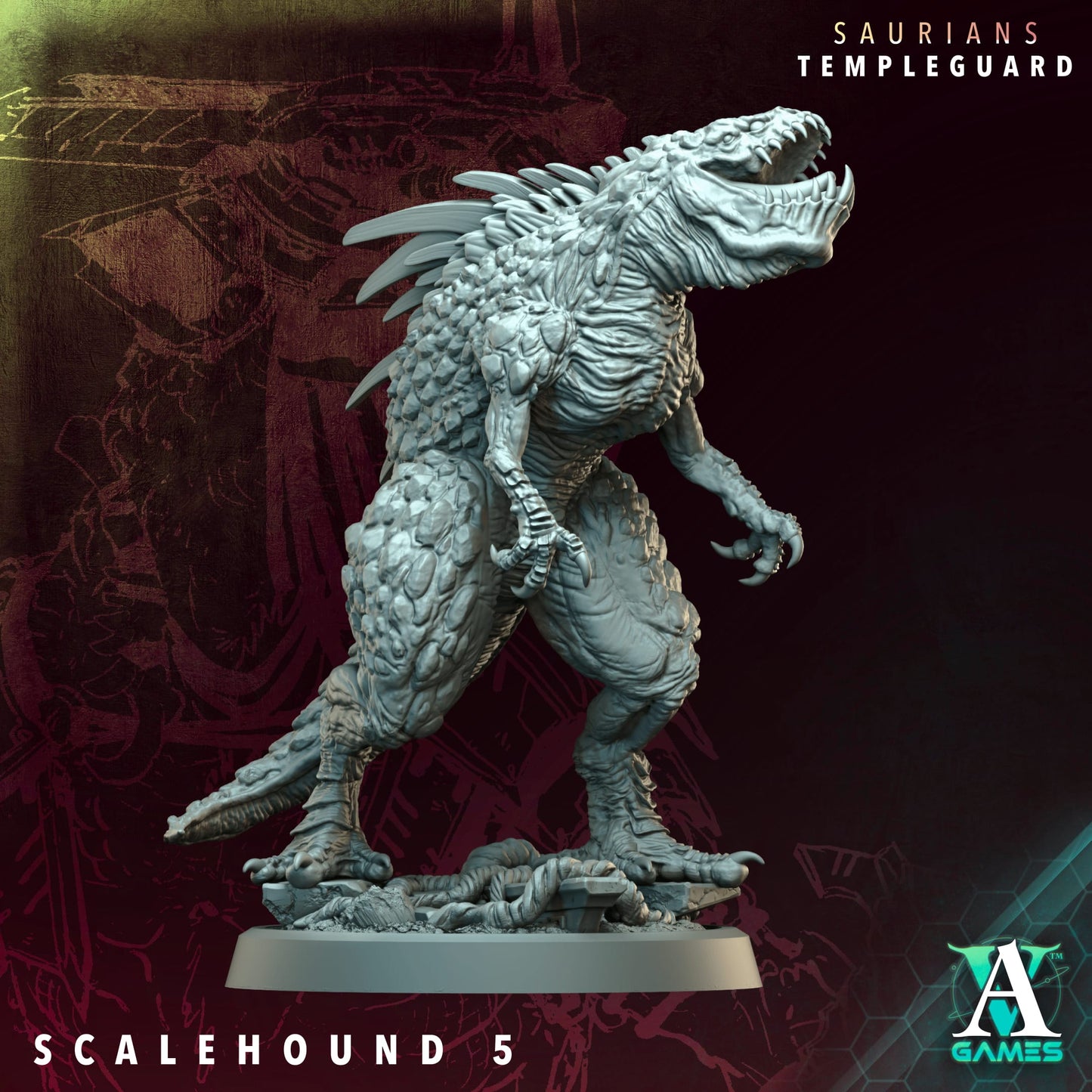 Scalehound Pack – Saurians Templeguard