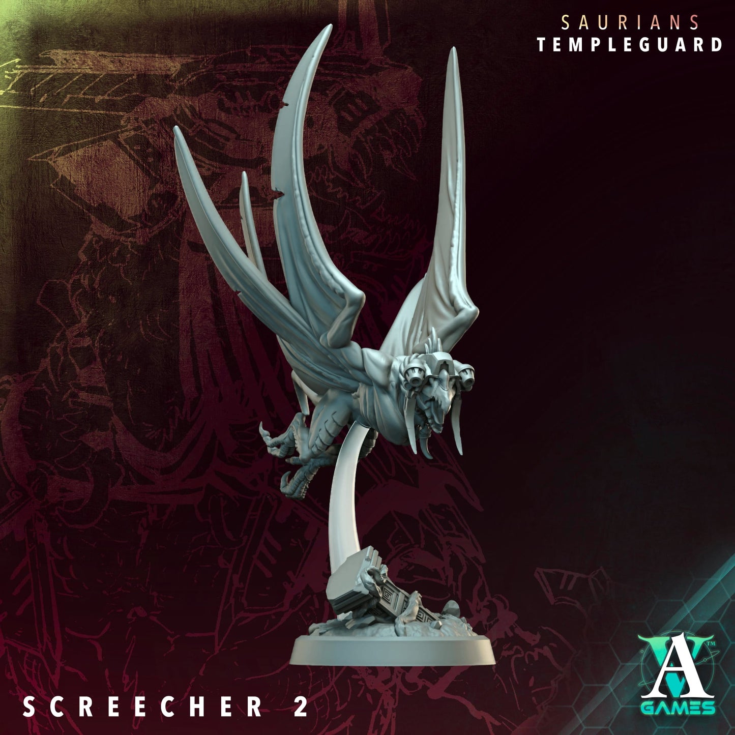 Screechers & Skyfire Screechers – Saurians Temple Guard Aerial Unit