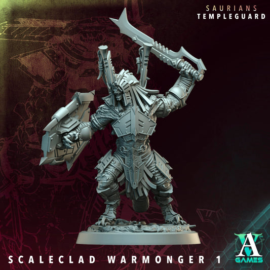 Scaleclad Warmongers – Saurians Temple Guard